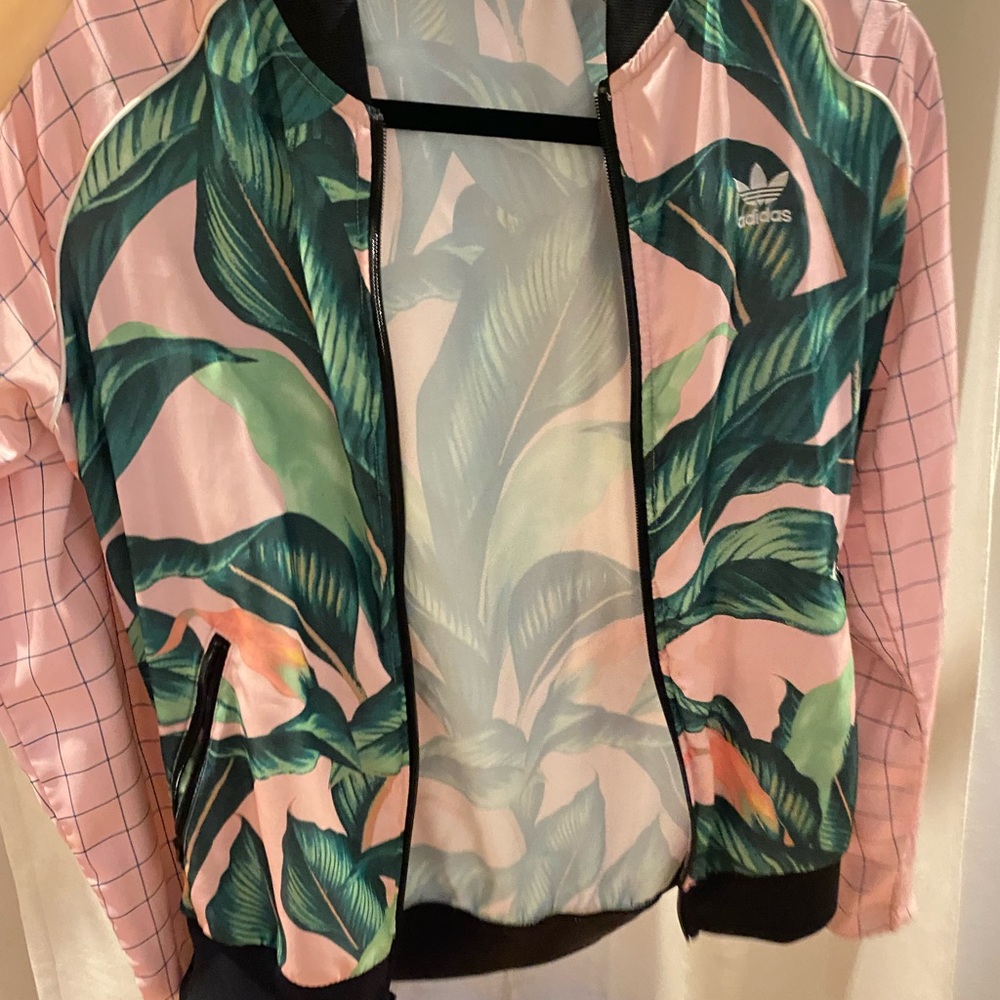 ADIDAS BOMBER FLOWER PRINT